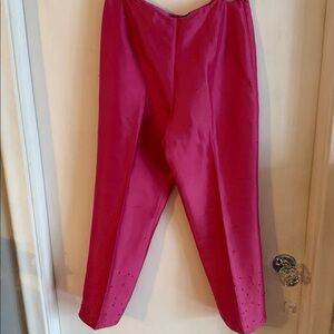 Ann Taylor 100% silk pants size 6